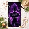 Vegeta Soft Beach Towel Stylish Beach Pool Towel for Summer Seaside Vacation Travel