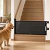 Retractable Mesh Pet Gate Slim for Stairs, Kitchens
