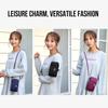 Women Nylon Cell Phone Purse Travel Crossbody Bag Wristband Sport Armband
