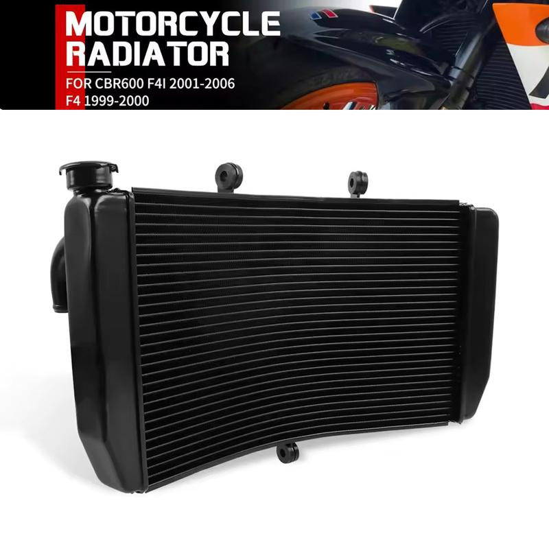 Aluminium Engine Radiator For HONDA CBR600 F4I CBR 600 2001-2005 2006 F4 1999-2000 Oil Cooler Coolant Cooling Water Tank