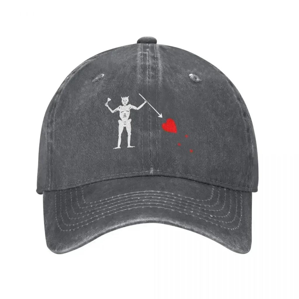 Edward Teach (Blackbeard) Flag Baseball Cap Dad Hat Mountaineering For Women Mens