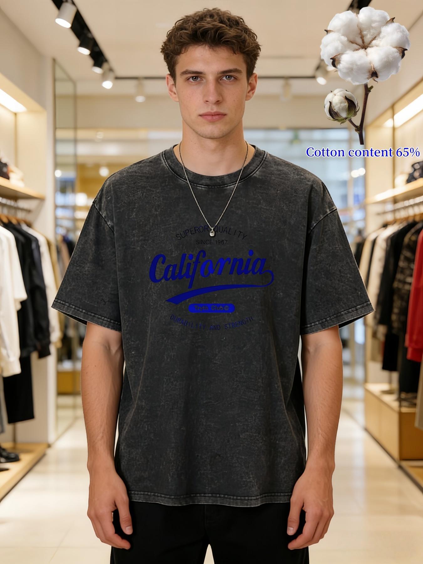 Vintage Washed Cotton Capybara t Shirt Summer Casual Unisex Short Sleeve Round Neck Loose Fit Tee Adult Sportswear Running S