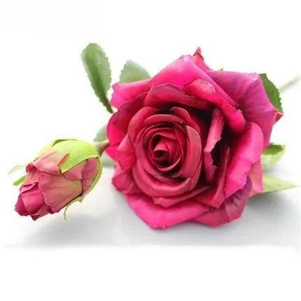 

Cheap Latex Peony Artificial Flowers Silk Roses Christmas Home Bridal Bouquet Wedding Decoration Rose вино красного