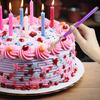 5Pcs Cake Decorating Brushes Set Food Safe Synthetic Bristle Cake Brushes Easy To Clean Cake Coloring Pen for Cake Decorating And Baking