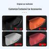 Compatible with 26 Zeekr 001 models: car door storage box, silicone trash can, storage solution, and modification supplies.
