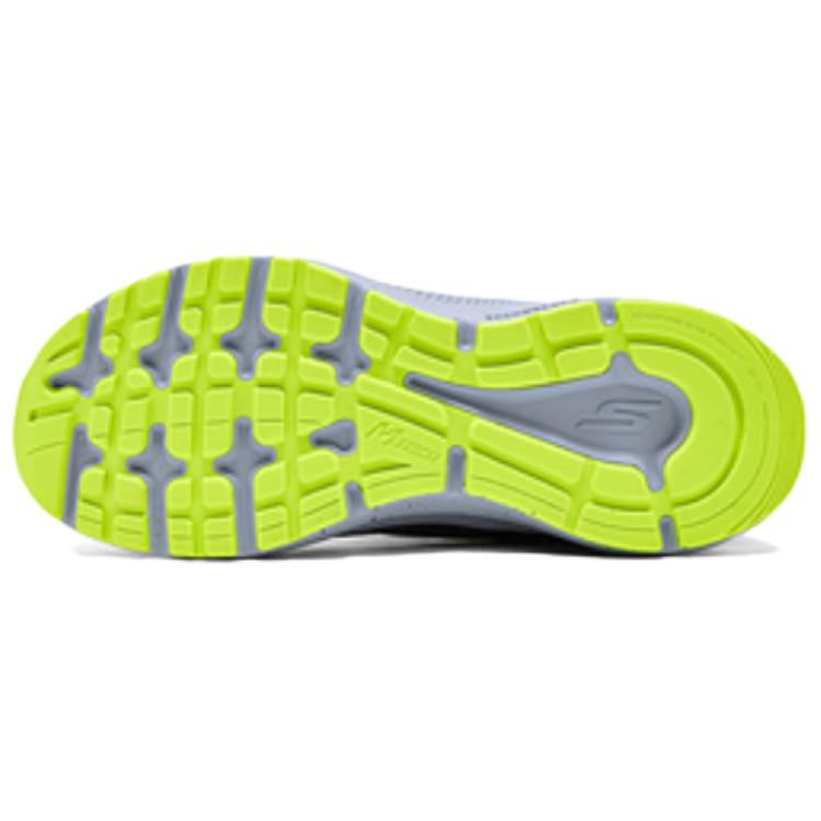 Skechers Go Run Consistent 2.0 Comode Ammortizzazione Resistenti Scarpe da Corsa Basse Sneakers Donna Blu Giallo 128623-NVLM