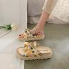 Platform Sandals Women's Summer Flat-bottomed Cool Slippers New Fashion Soft-soled Beach Shoes