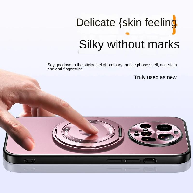 Magnetic for Matte Ring Holder Cover for Xiaomi 1 Ultra 1pro Hard Bumper Protective Cover for Xiaomi Mi 1ultra 14 13