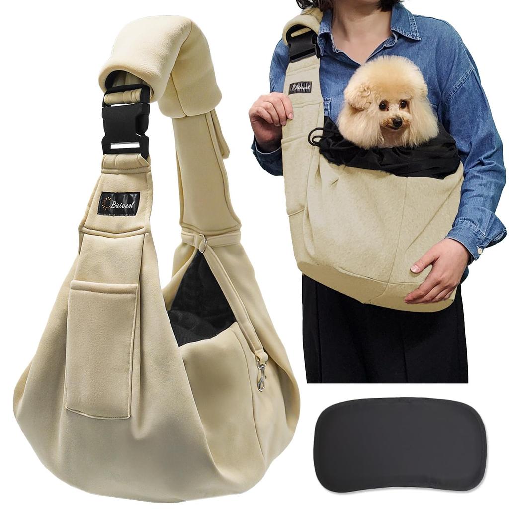 Bicieeel Dog Pet Carrier with Reinforced for Cats and Small with Adjustable Thick Shoulder Pads for Adjustable 2 Carrier Kyary Pamyu Sling, Base,