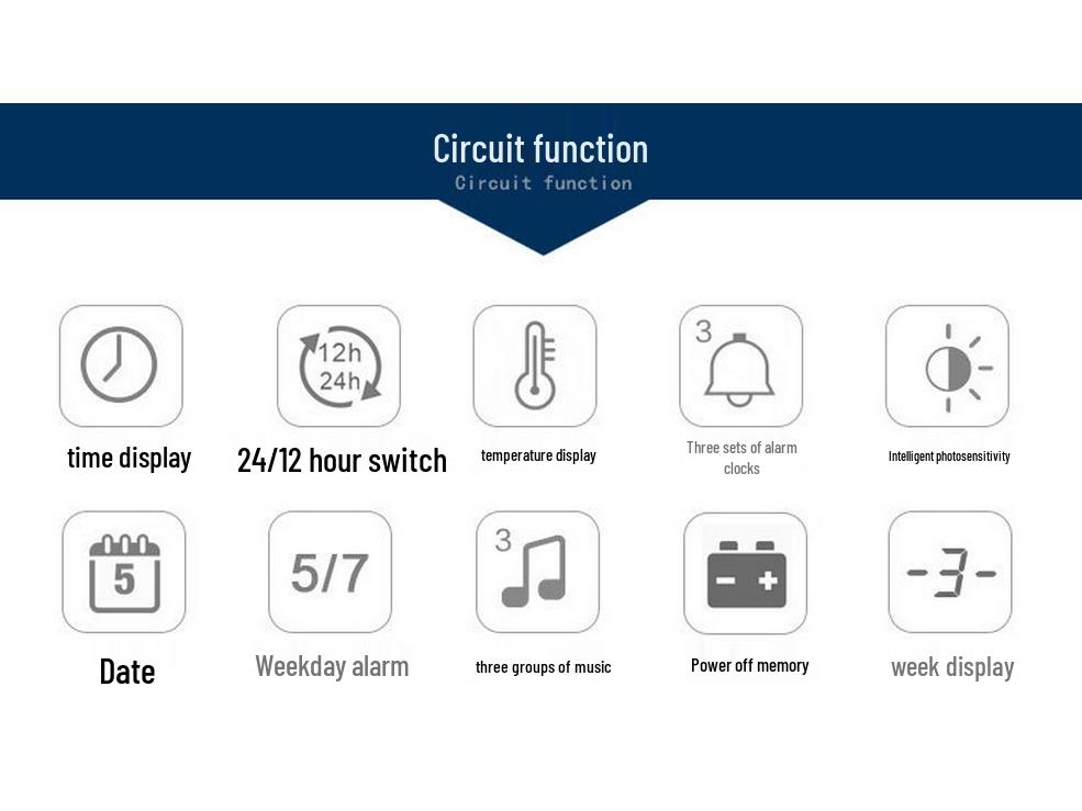 DIY Nixie-Röhren Siebenfarben-Uhr Bausatz: Elektronische Lötpraxis & Alarmzubehör