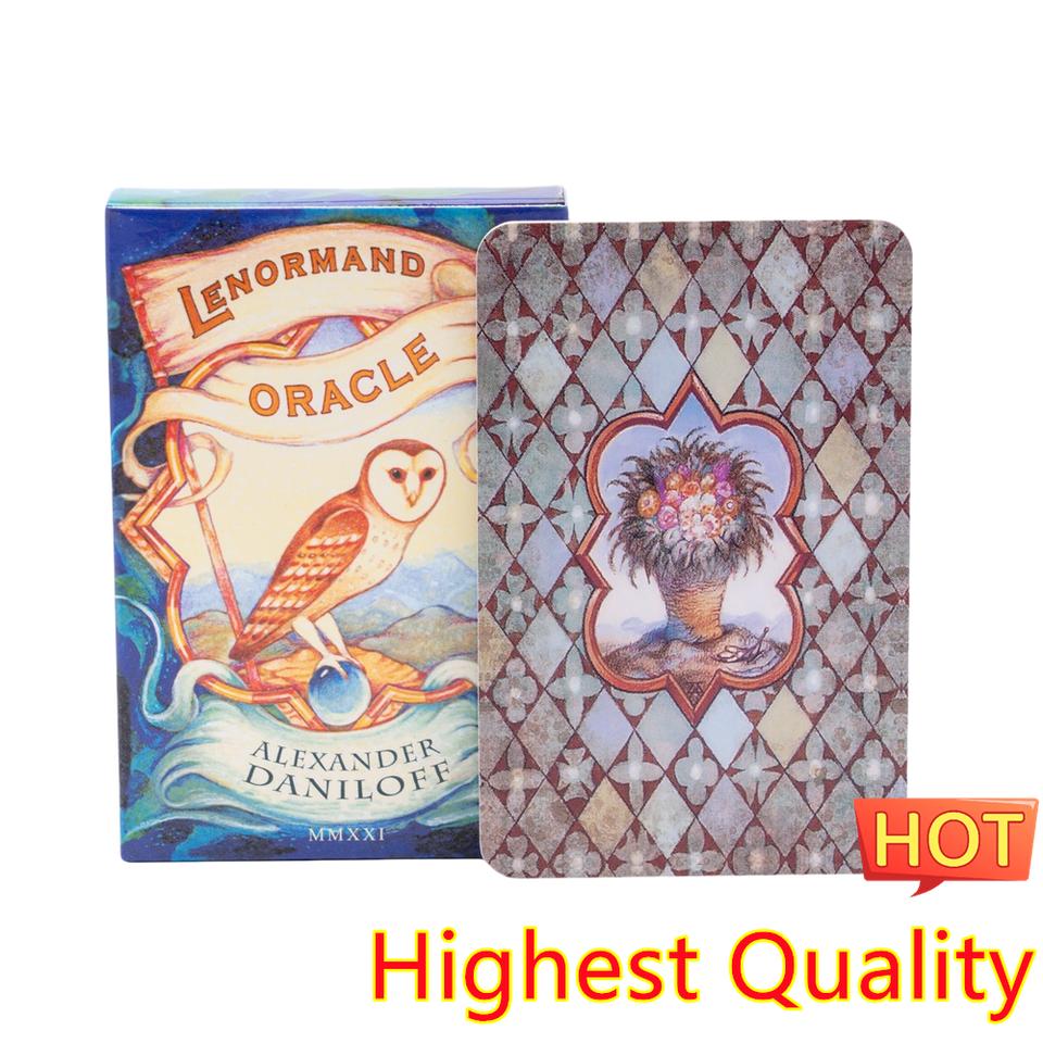 Таинственный Дун Фан г Оракул Ленорман для вечеринок Карты Колода для детей Карты Оракула