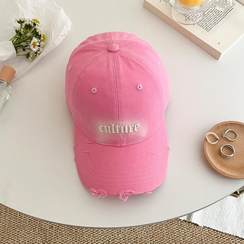 Women S Spring And Summer Baseball Cap Sunscreen Versatile Fashion Hat Trend Cap One size fits all