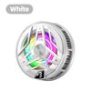 Portable Magnetic Semiconductor Phone Cooler with Digital Display RGB Lights Powerful Cooling Fan for Gaming Phone Ice Cooler
