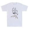Unisex Shirt Cotton Oversize Large Size Fih Shoes Fish Funny Misspelled Fish With Shoes Meme Men's Short Sleeve T-Shirt
