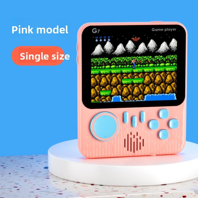 

G7 Macaron Портативная игровая консоль 3,5-дюймовый большой экран Игра высокой четкости, Битва двух душ, Ультратонкая портативная мини G7 pink singles