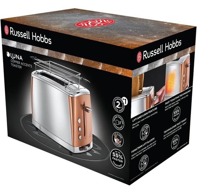 Toaster Russell Hobbs Luna Copper Accents (24290-56)