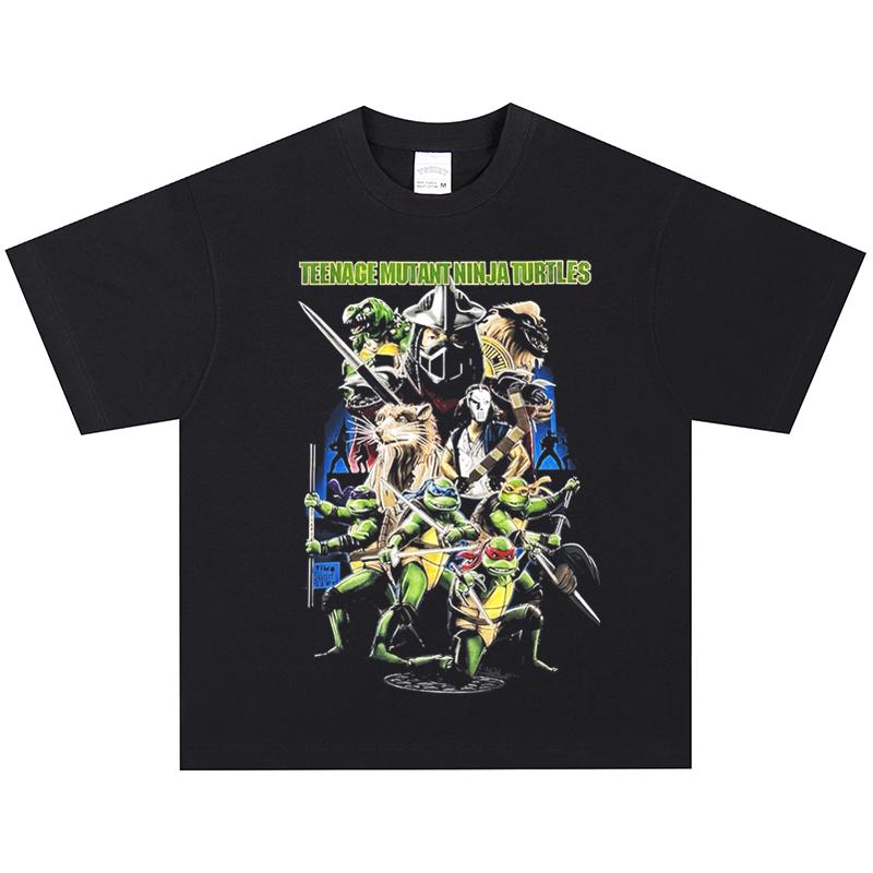 Tortugas Ninja Movie T-Shirt, Soft Fabric Casual Daily Wear L