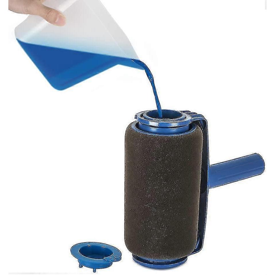 6Pcs Paint Roller Set With Sticks Paint Roller Pro Transform Your Room