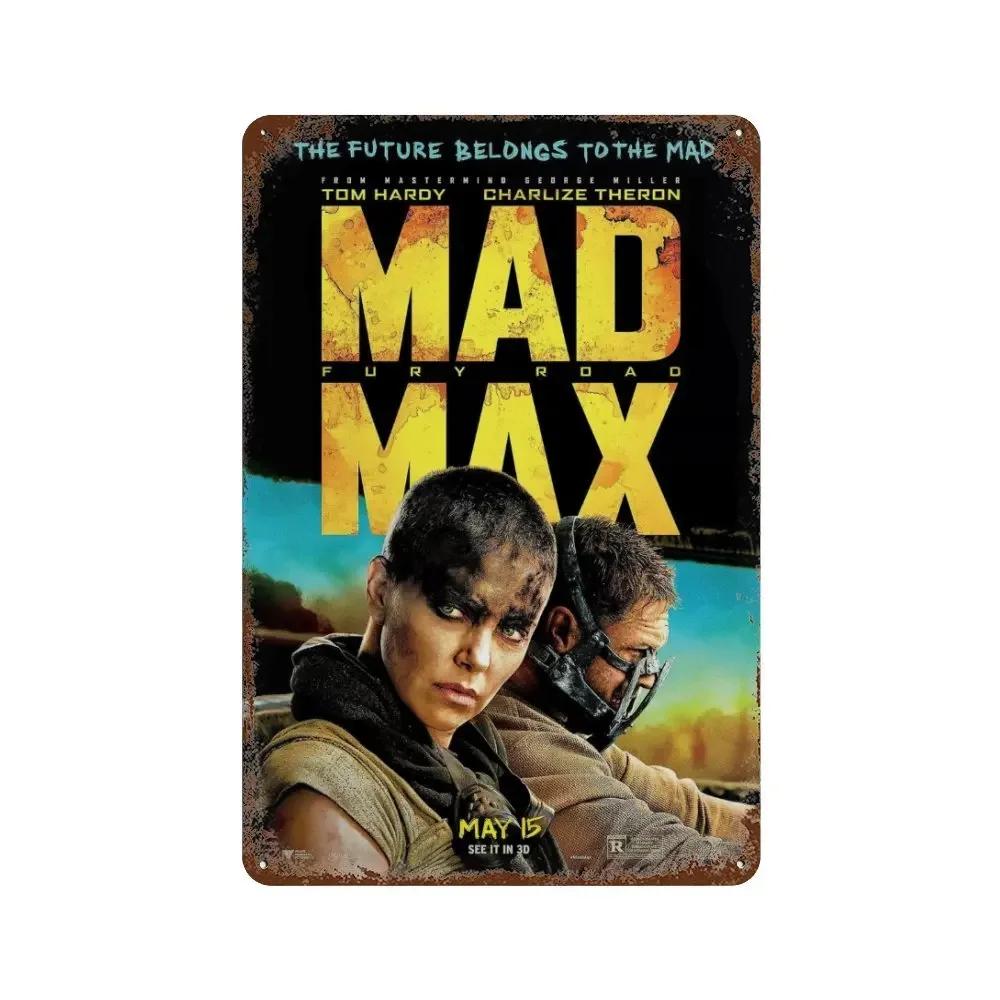 Retro Movie Metal Sign Classic American Films Wall Plate Poster Perfect for Bar Club and Home Decor