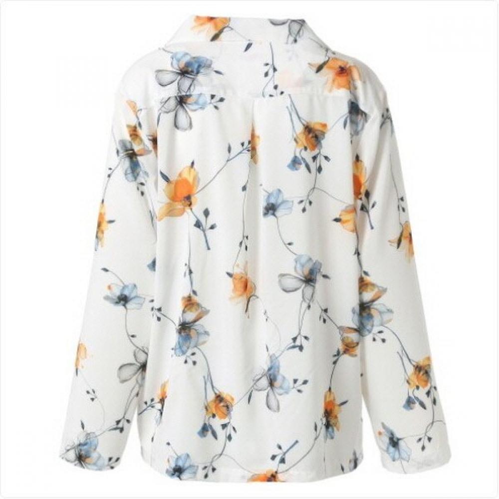 Triumph Premium 30d Flower Long Sleeve Pajama Tfwpj121iv