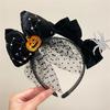 Halloween Headband Unique Design Prank Popular Cute Clothing Accessories Vintage Mesh Hair Accessories Comfortable To Wear