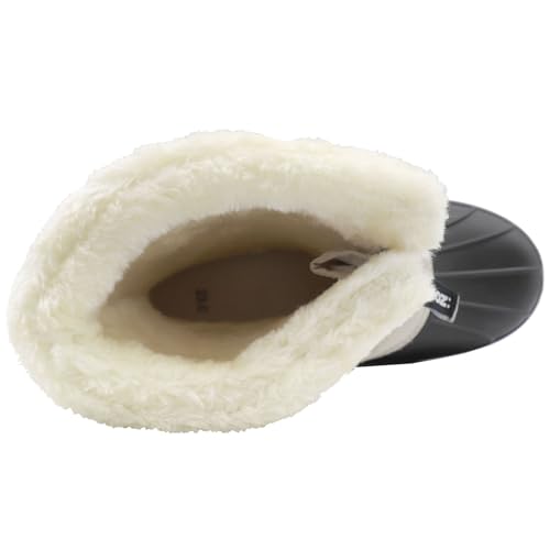 Cold weather spiked snow boots