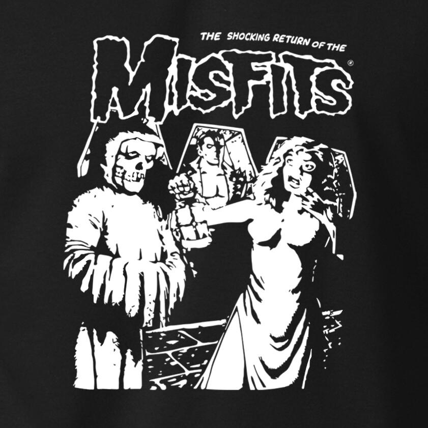 The Shocking Return Of The MISFITS  Horror Punk Rock Band on S-6XL Tee Unisex T-Shirt XXL