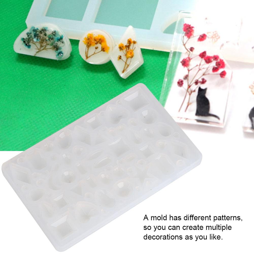 DIY Epoxy Resin Making Silicone Mold Decoration Jewelry Pendant Making Accessory (Type A)
