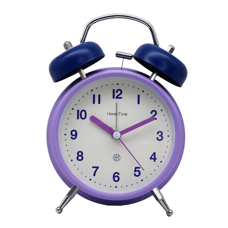 Children's Alarm Clock, Student-specific Wake-up Artifact, Boy and Girl Night Light, High-looking Small Clock, Desktop Silent Clock