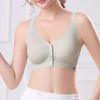 Shi Fengni 1023 Seamless Front Buckle Bra: Plus Size, Back Support, Slimming Effect for Middle-Aged and Elderly Women