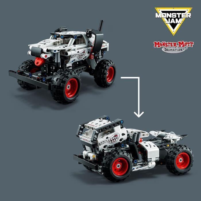 Camion LEGO Technic - LEGO - Monster Mutt Dalmatien 42150 - 2 en 1 - Jouet pour Enfants - Multicolore