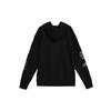 Jordan Solid Color Sports Training Casual Hoodie With Fleece Lining Long Sleeve Men Tops Black FN4617-010