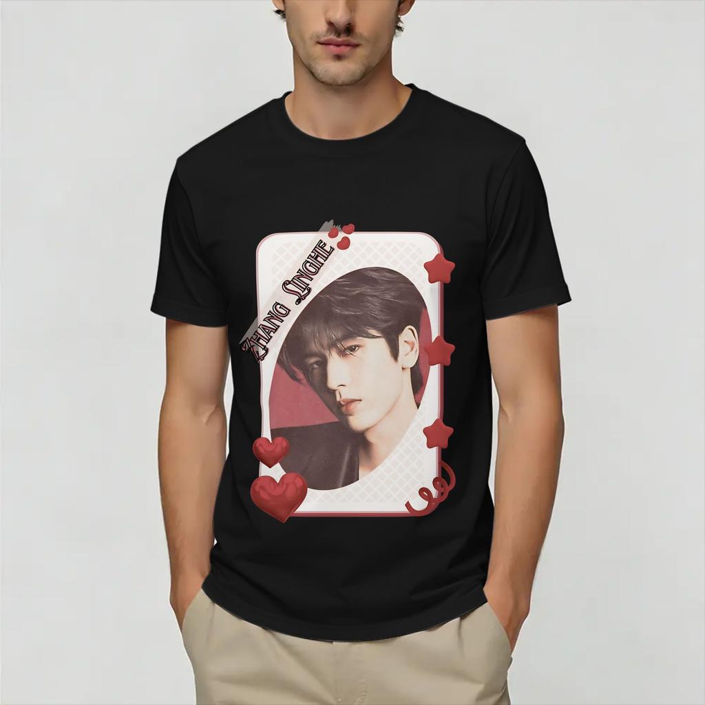 Funny Zhang Linghe TShirts for Unisex Crew Neck 100 Cotton T Shirt Short Sleeve Tee Shirt Adult Clothes