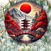 Decorative Metal Wall Art Sign Tin Painting 20x20 cm