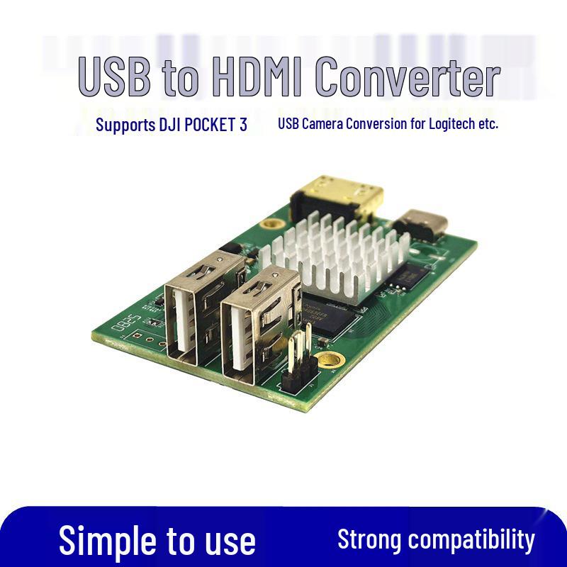 

USB Camera to HDMI Converter with Broadcast Switcher