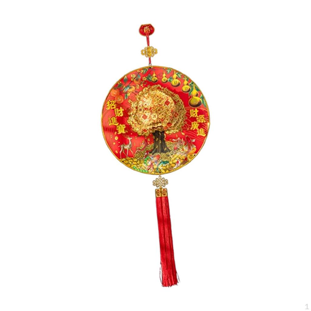 With Tassel Home Decor Spring Festival Hanging Ornament Festive for Door