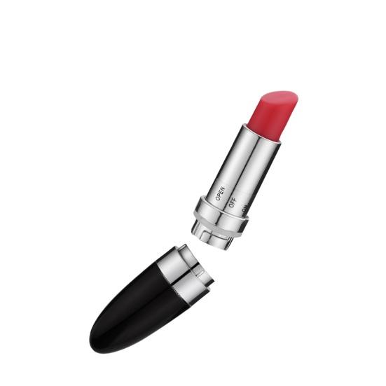 Lippenstifte Form Vibrator Kompakte ABS Batterie Betrieben Massage Stick Sex Spielzeug