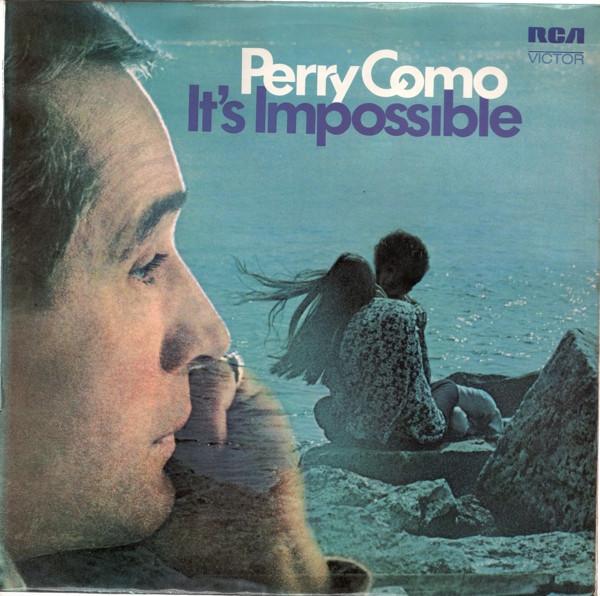 

LP Record PERRY COMO - It s Impossible SF8175 RCA VICTOR 1971 UK Pop Used