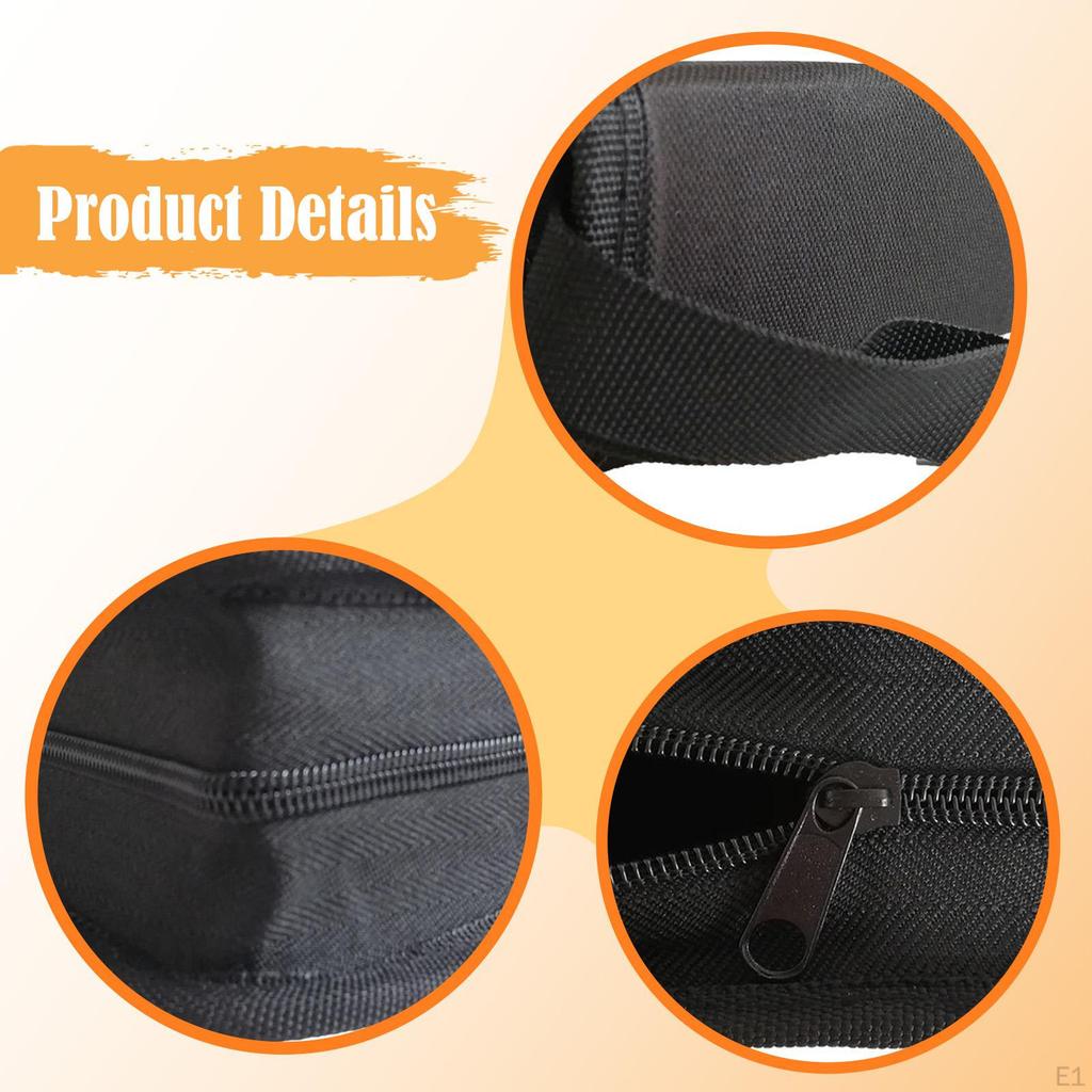 Small Tool Bag Utility Organizer Case with Handle Wear Resistant Handbag Toolbag for Outdoor