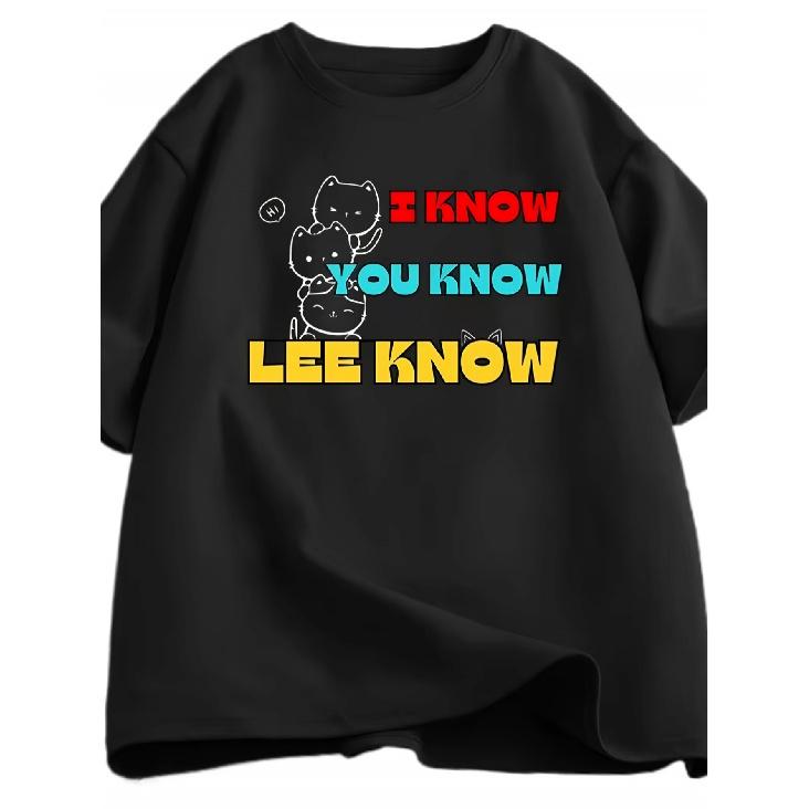 Men'S Funny I Know You Know Graphic T-Shirt | Black with RedYellow Text & Design - Lightweight Everyday Casual Shirt - Unisex Comfort Fit Round Neck