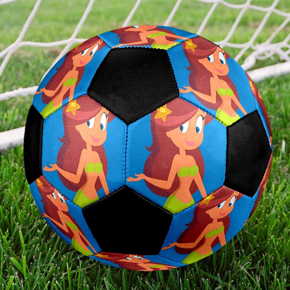 Zig & Sharko Theme Size 5 Soccer Ball, Suitable for Both Indoor and Outdoor Matches, a Gift Suitable for Everyone.