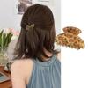 2PC European and American 4cm Leopard Hair Claw Clips for Women Girls Korean Hair Grips Accessories Ornament