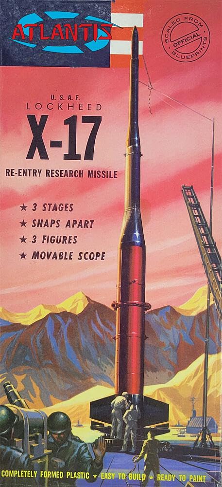 

Atlantis Models scale US Navy Bendix Talos missile plastic model ATLAMCH1808 1/40 surface-to-air (missile)