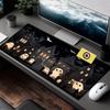 Cute Kawaii Goth Ghosts Desk Mat Goth Mouse Pad Ghose Mousepad Cute Desk Decor Goth Gifts Spooky Desk Pad Kawaii Keyboard Mat