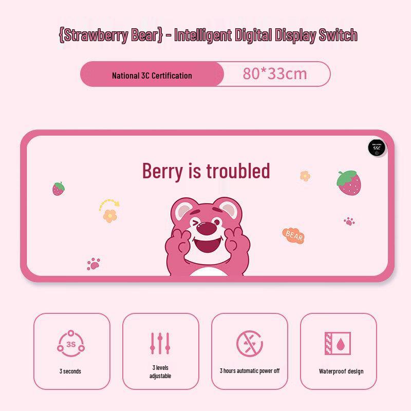 Zeitgesteuerte Heizschreibtischmatte