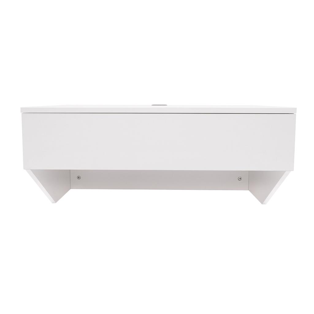 Wall Mounted Desk, Wall Mounted Desk with Pull Out Drawer, Floating Wall Organizer Rectangular Ecological Board for Homes,Office