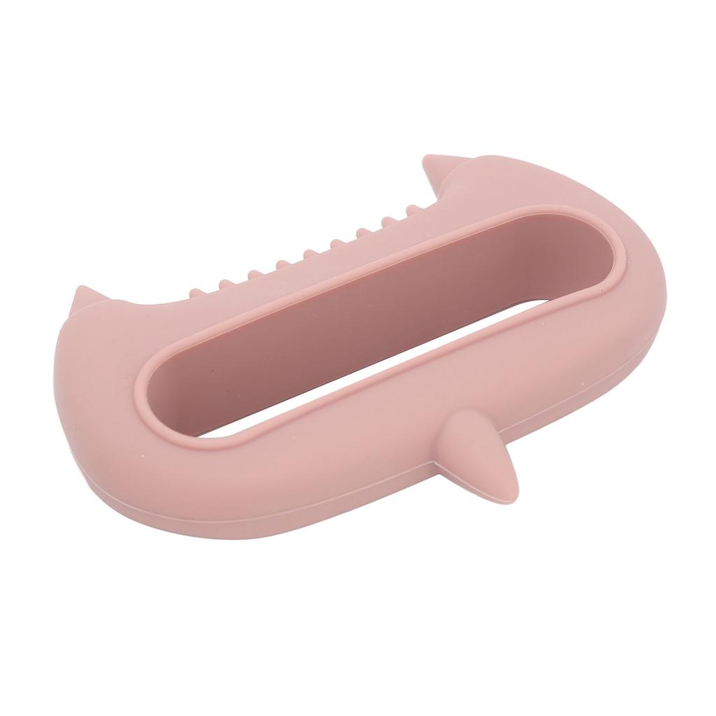 Multifunctional Acupoint Massager Promote Circulation Handheld Silicone Meridians Massage Tool Pink
