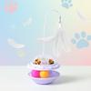 New Cat Toy Leaking Food Tumbler Turntable Cat Amusing Artifact Cat Self-entertainment Multi-play Pet Toy