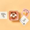 Choco Nyang Chubby Cat Doll Keyring + Message Card + Checkbox