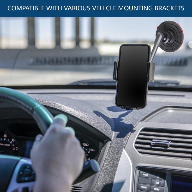 Multiple Surfaces Car Phone Holder Base With Powerful Adhesive For Smartphone Navigation Devices Stable 17mm Ball Mounts
